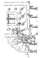 A coloring page of hansel and gretel